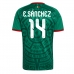 Maillot de foot Mexique Erick Sanchez #14 Domicile vêtements Monde 2026 Manches Courtes
